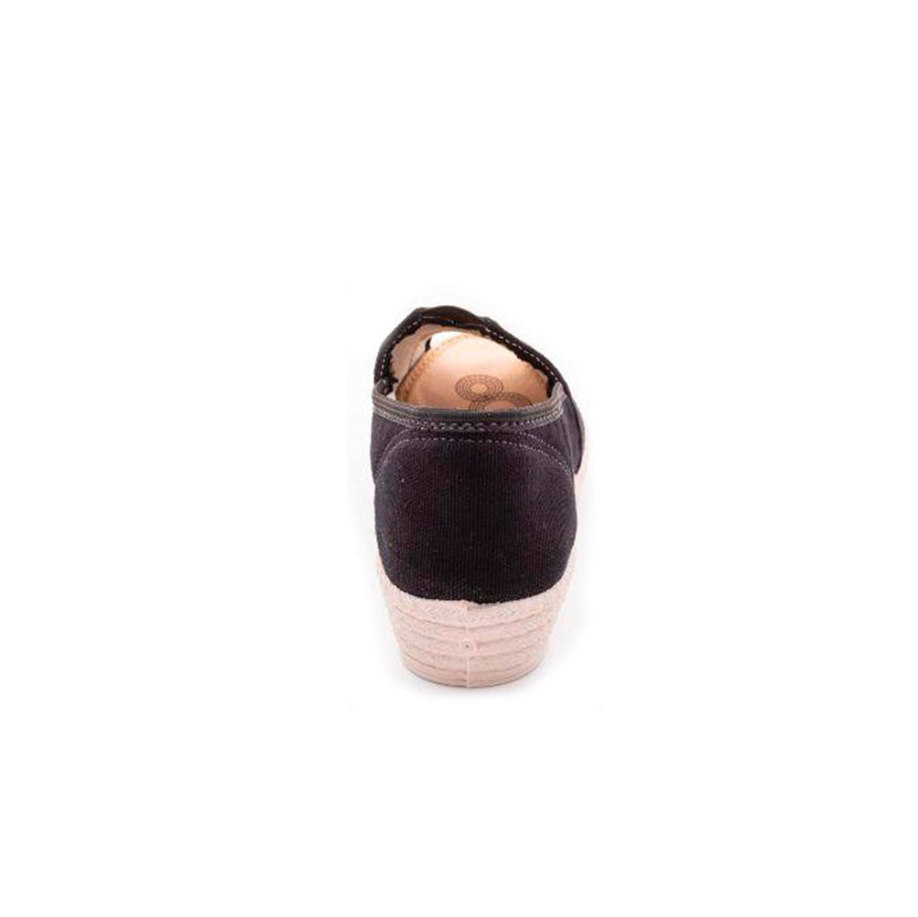 Zapatos cuña Dinamar negro para Mujer