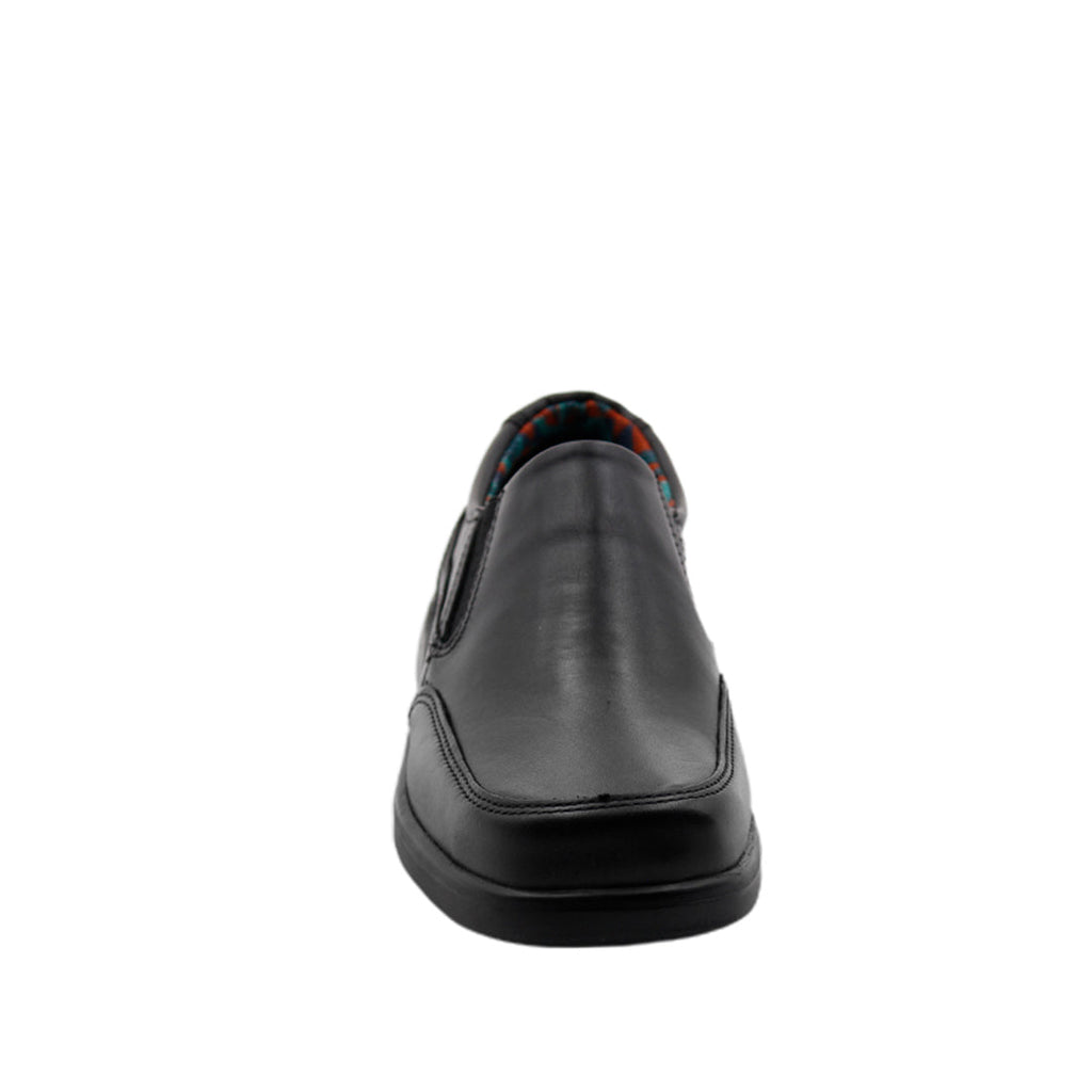 Slip on escolares Luka para niño color negro