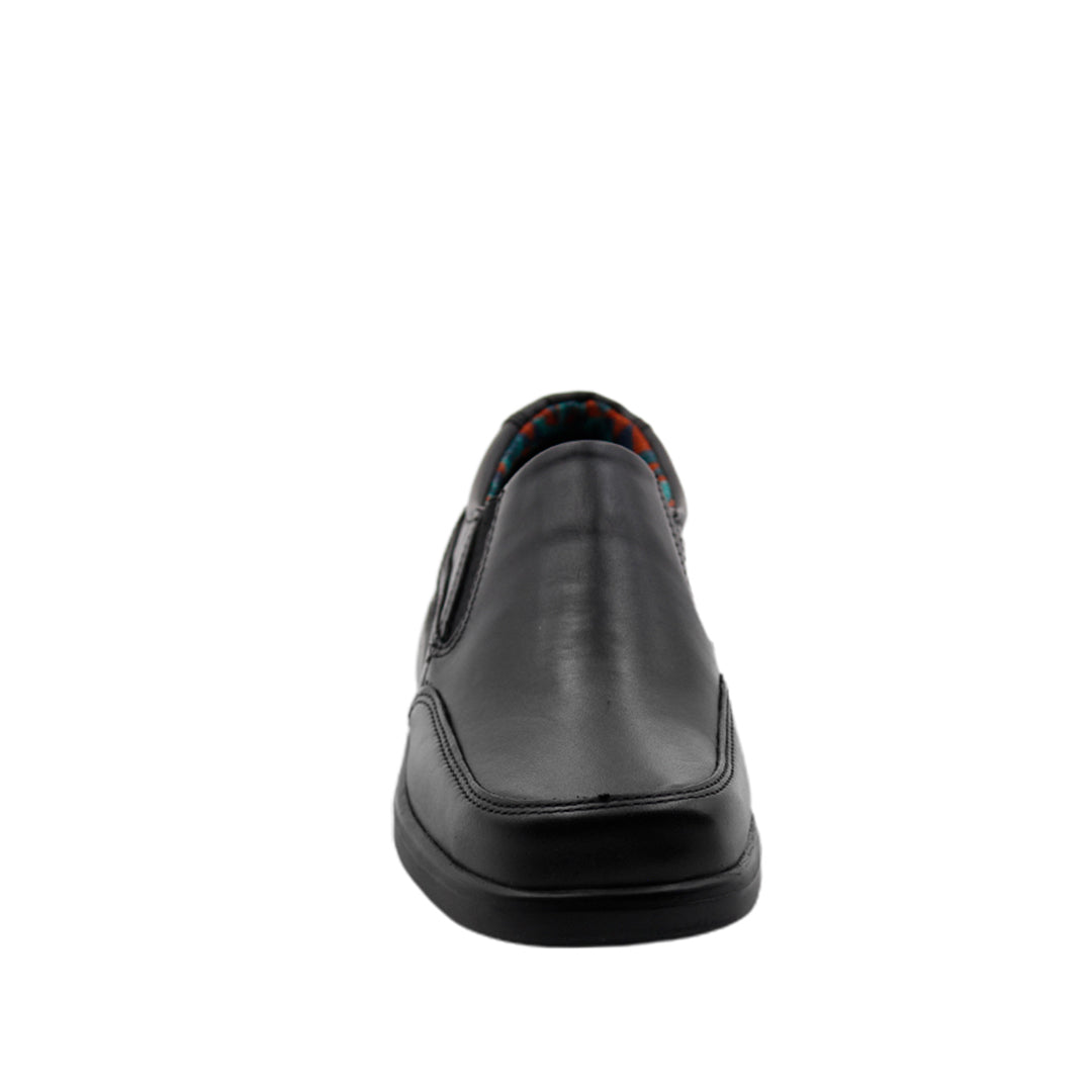 Slip on escolares Luka para niño color negro
