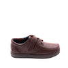 Slip on escolares Edo 4 para niño color café
