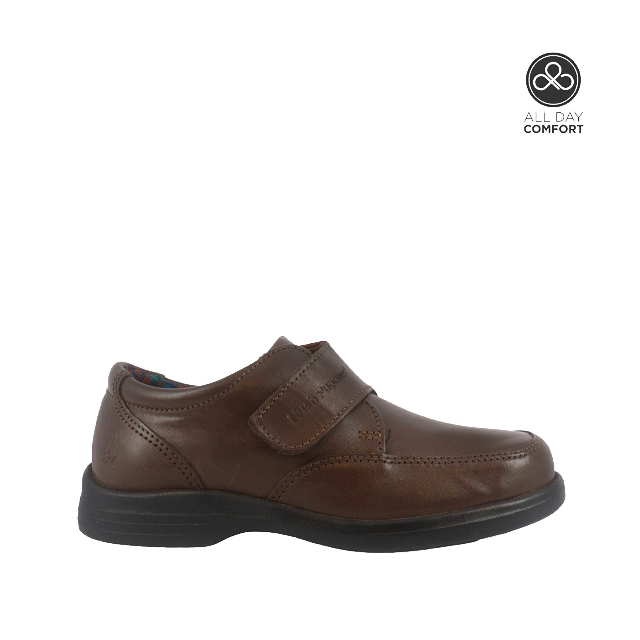 Slip on escolares Luka 2.0 para niño color café