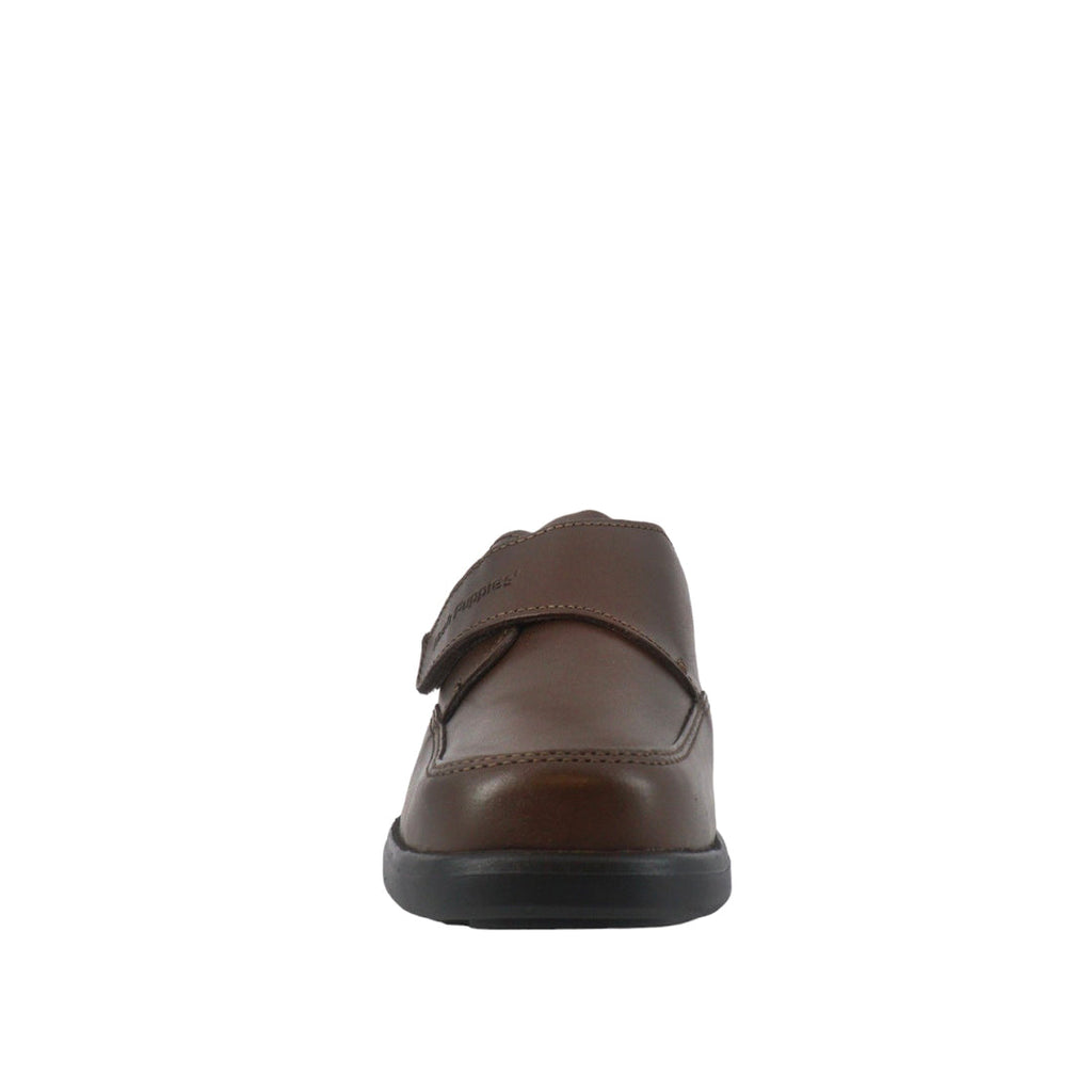 Slip on escolares Luka 2.0 para niño color café
