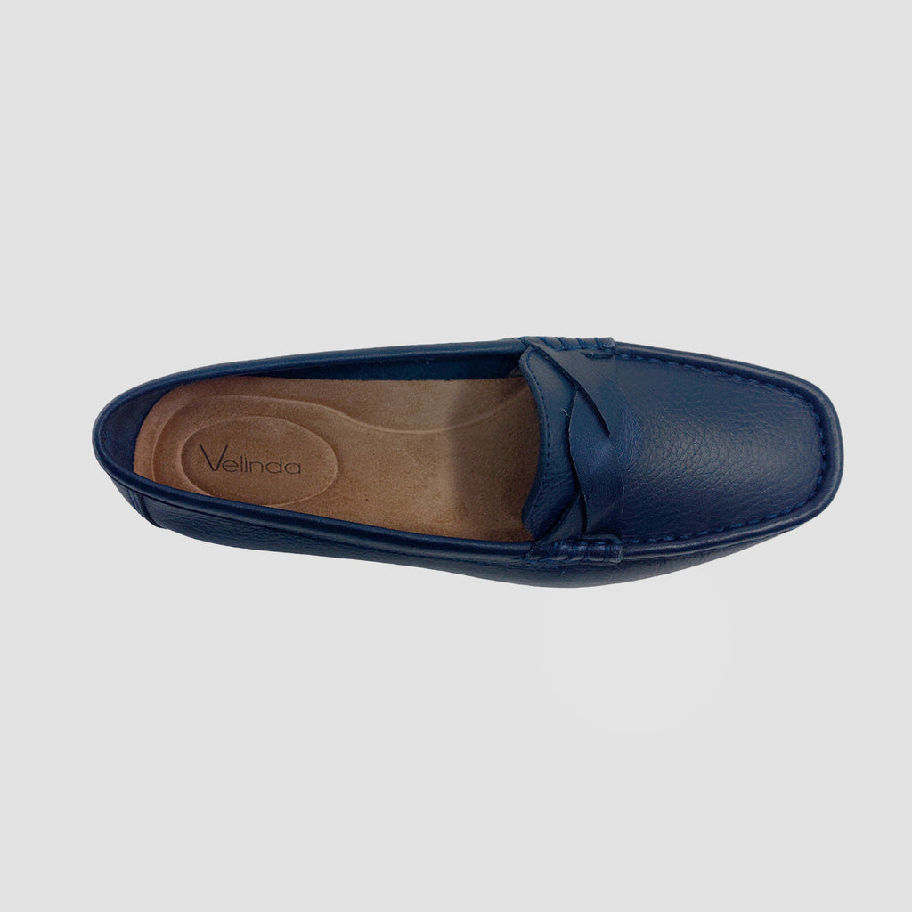 Mocasines Sisi navy para mujer