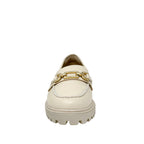Mocasines Silvana para mujer color beige
