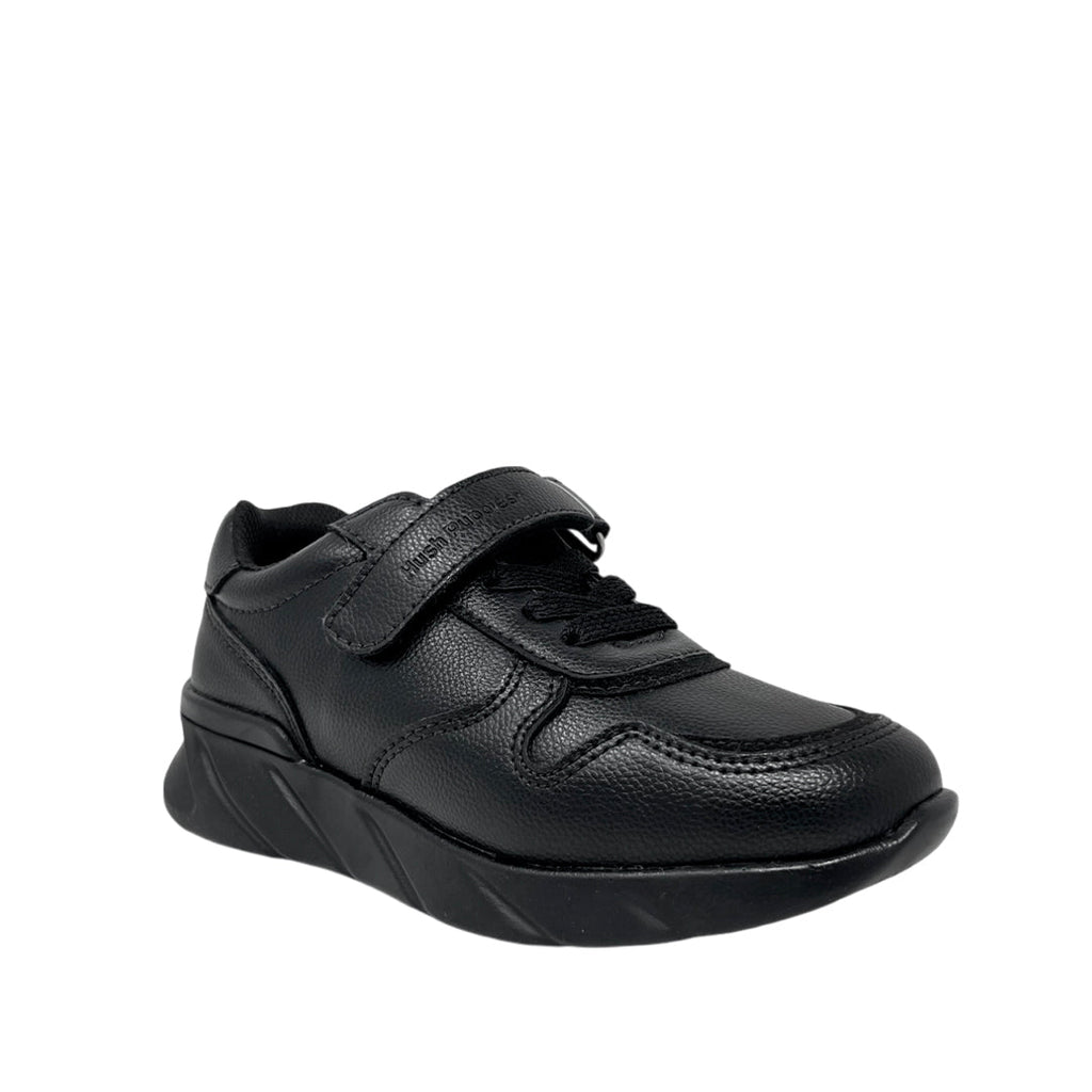 Sneakers escolares Donald para niño color negro