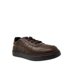 Sneakers escolares Nash para niño color café