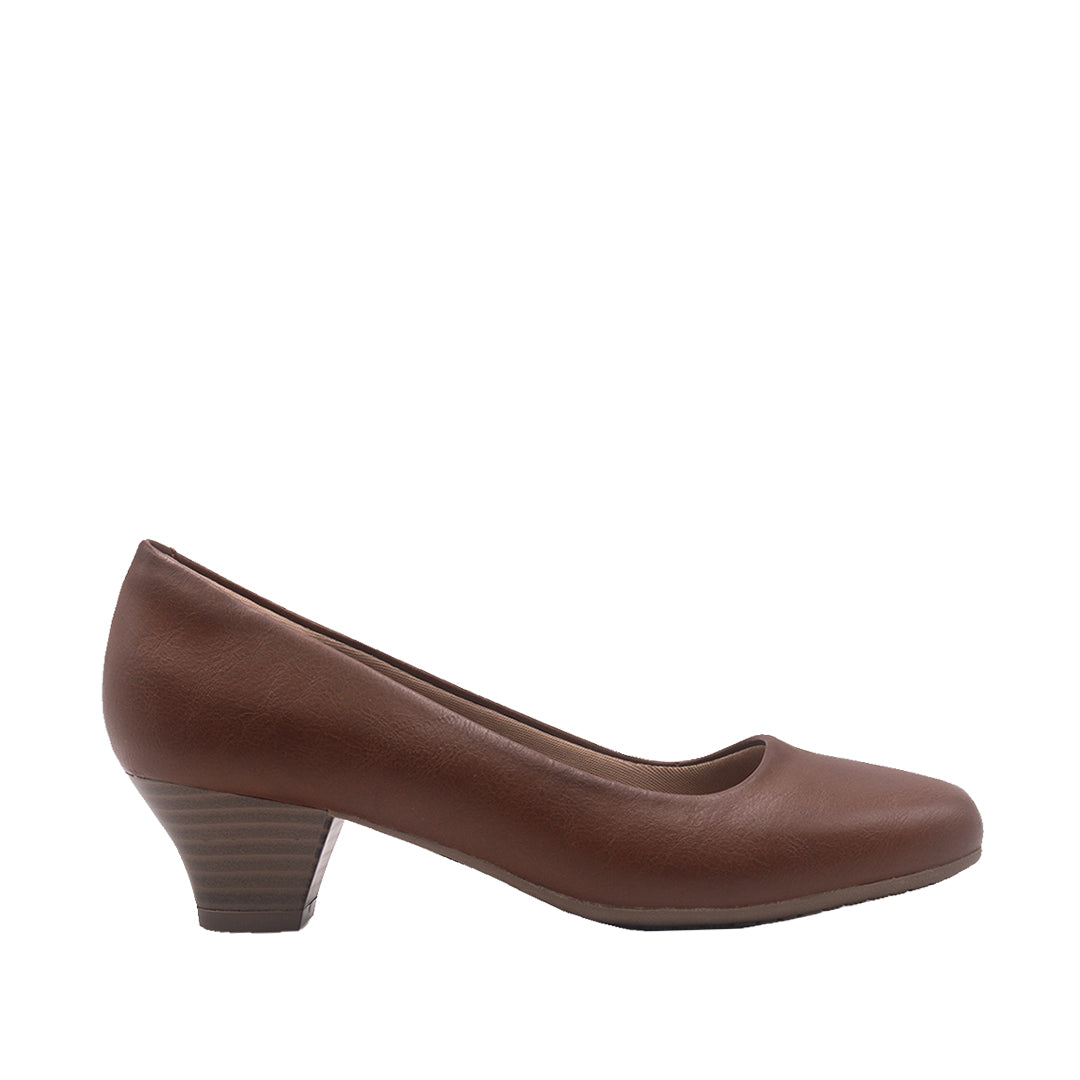 Zapatos de tacon Total cognac para Mujer