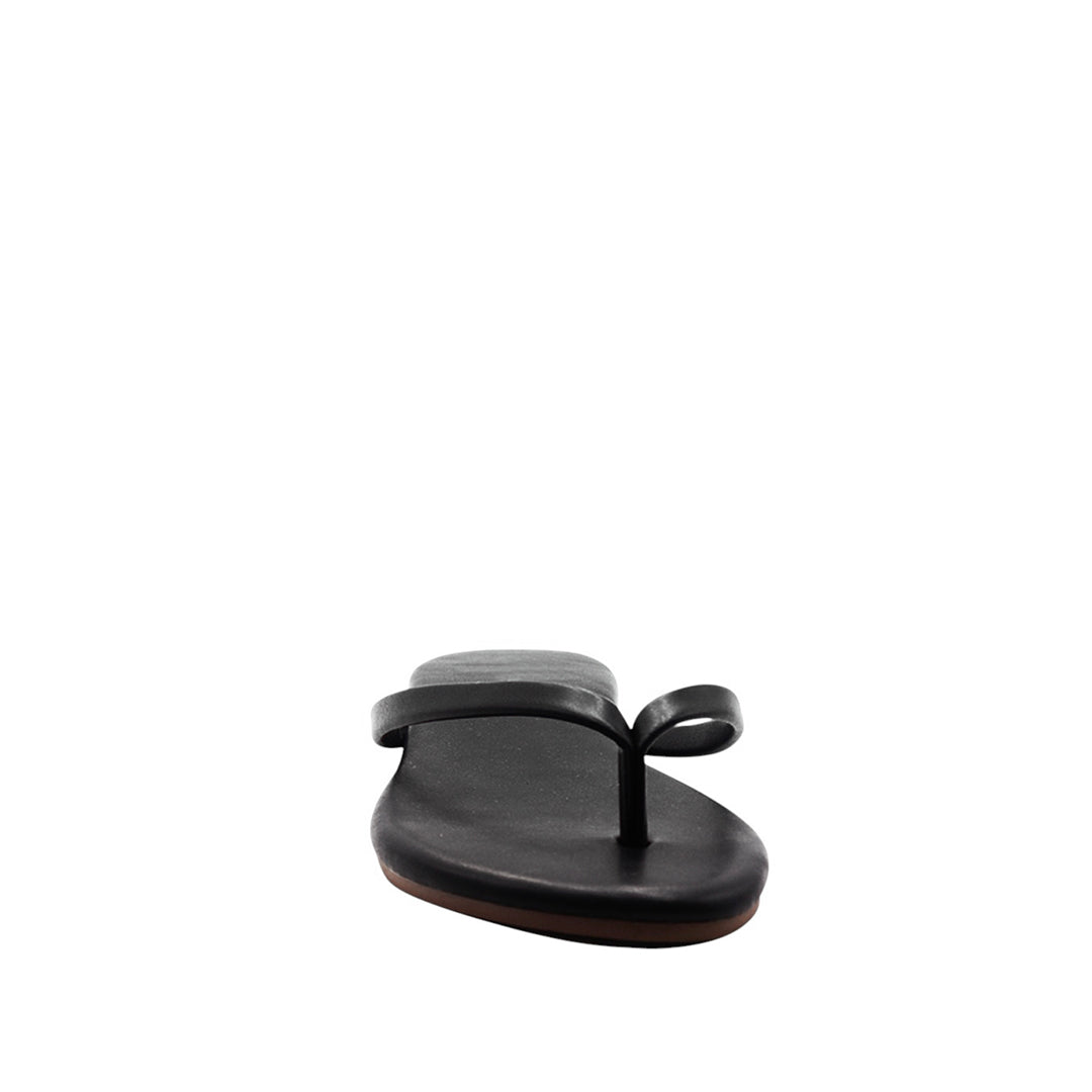 Sandalias flat Karen negro para Mujer