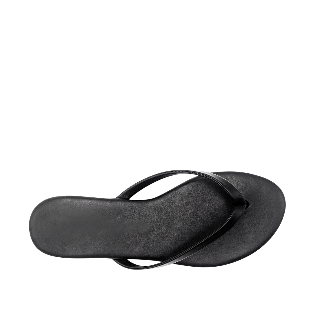 Sandalias flat Karen negro para Mujer