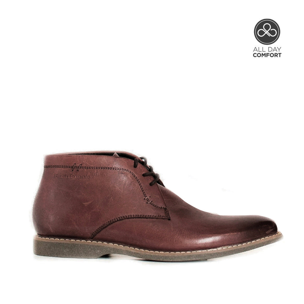 Botas Derek para hombre color café