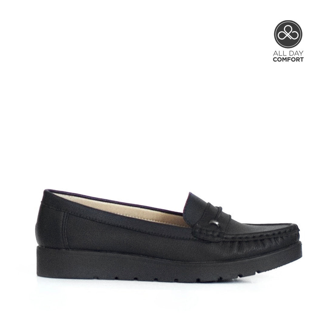 Mocasines Andrea para mujer color negro