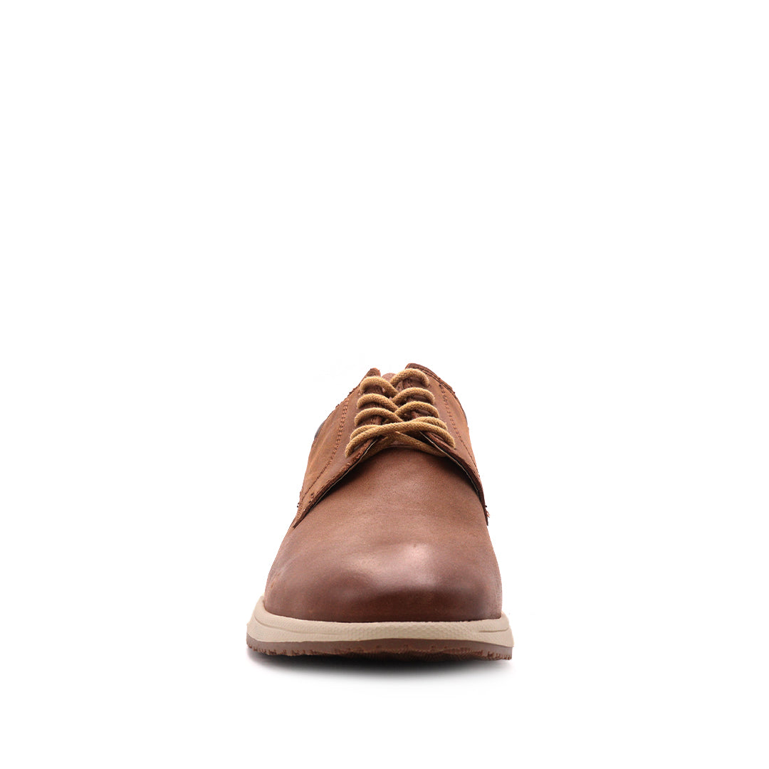 Derby shoes Santiago para hombre color tan