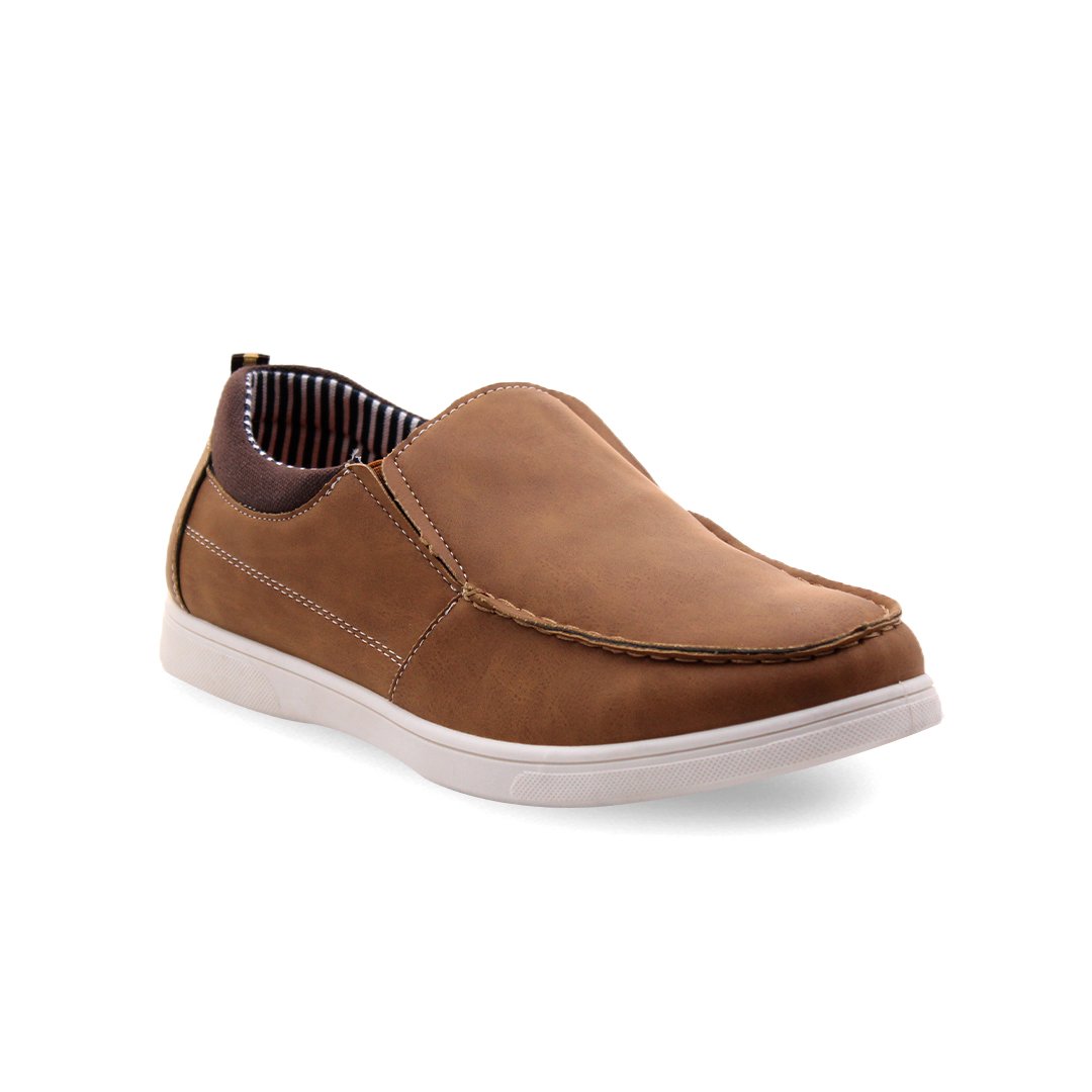 Zapatos casuales Jacinto slip-on tan para Hombre