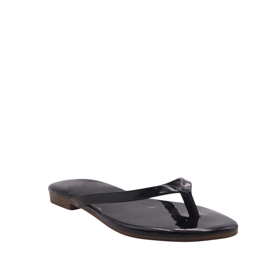 Sandalias flat Karen negro para Mujer