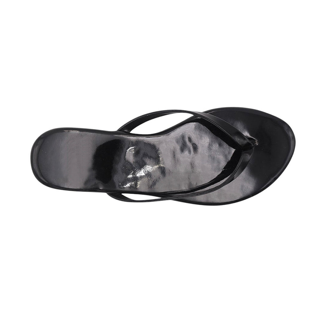 Sandalias flat Karen negro para Mujer