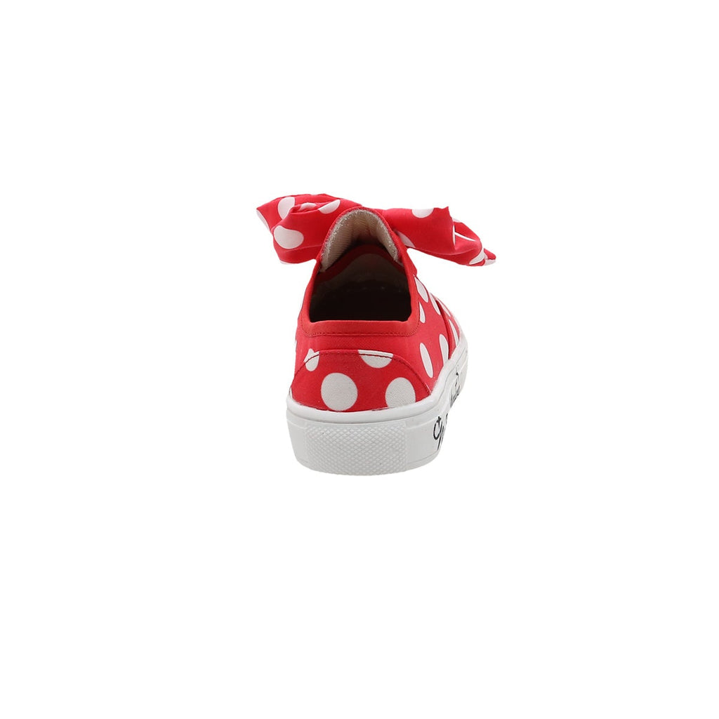 Tenis Minnie Mouse rojo para Infantes