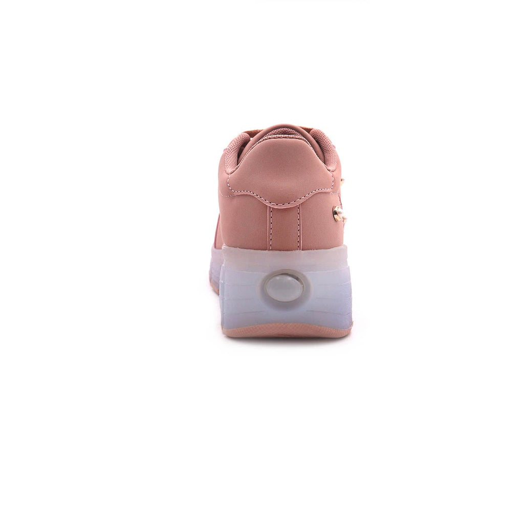 Tenis Sparkleroll con luces rosado para Niñas