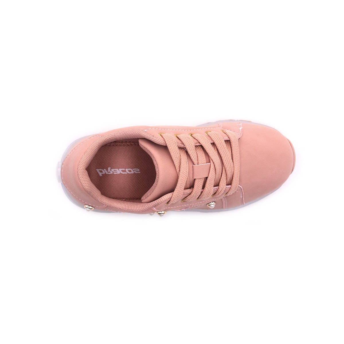 Tenis Sparkleroll con luces rosado para Niñas