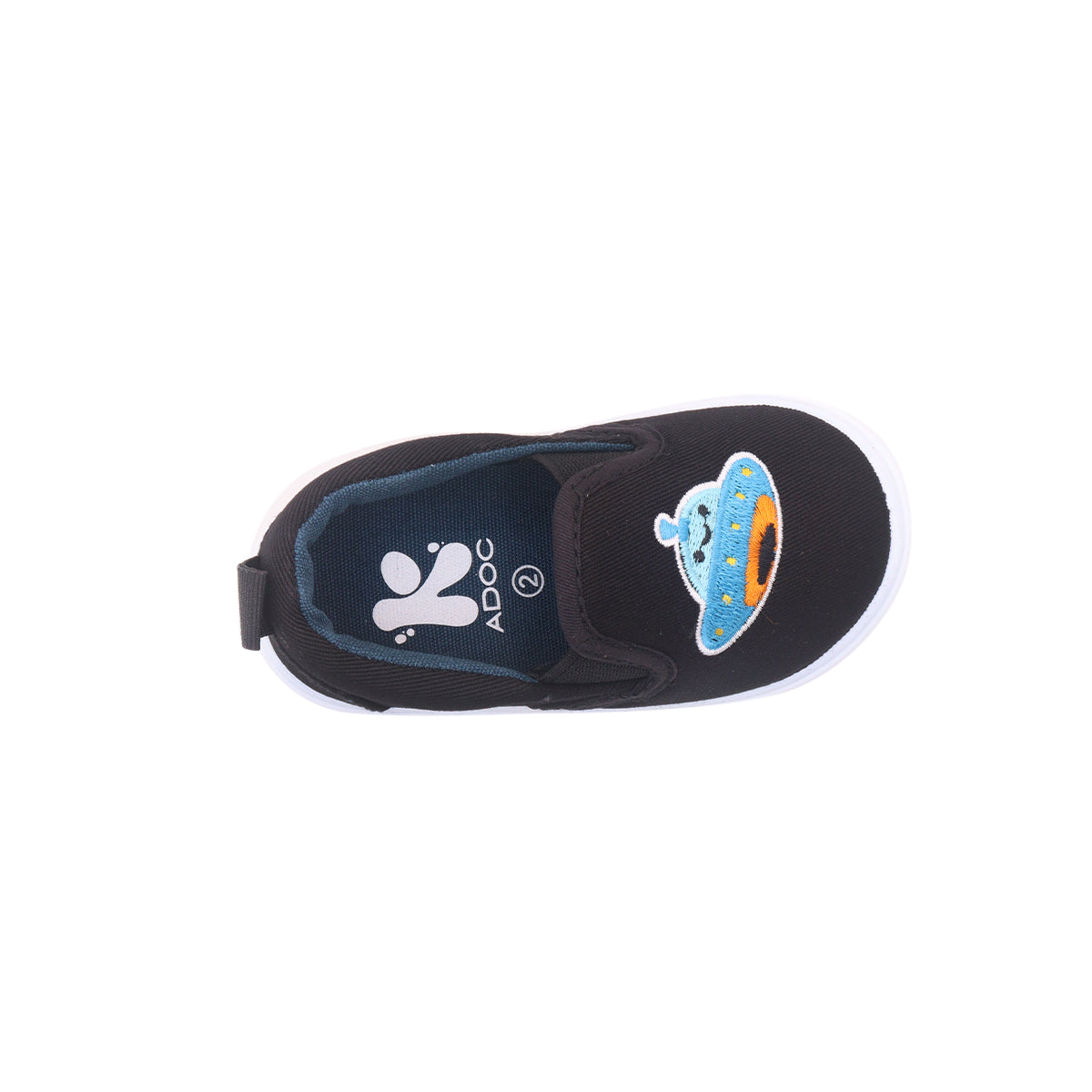 Zapatos canvas  Flint negro para Niños