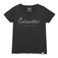 Camiseta Script vneck para Mujer
