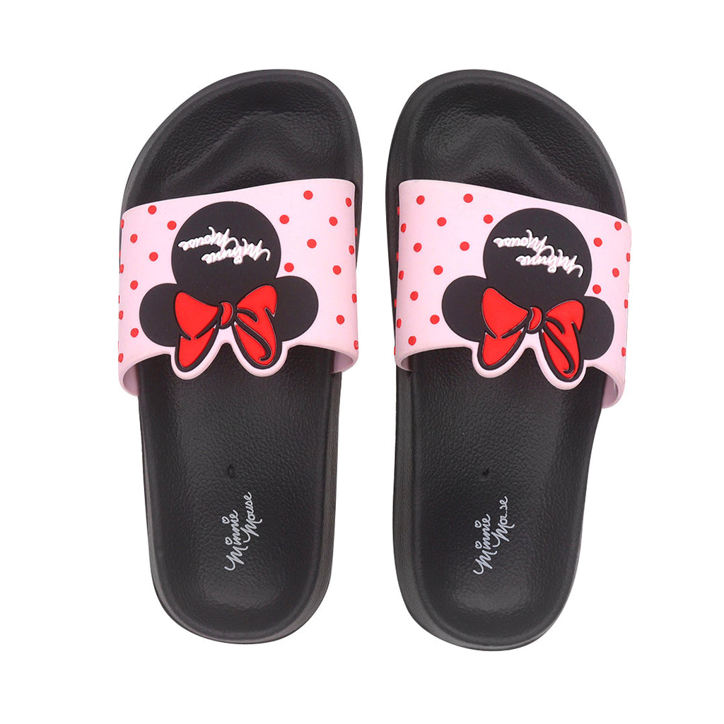 Sandalias flats Minnie Mouse rosado para Mujer