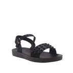 Sandalias Flats Annie Mirabella negro para Mujer