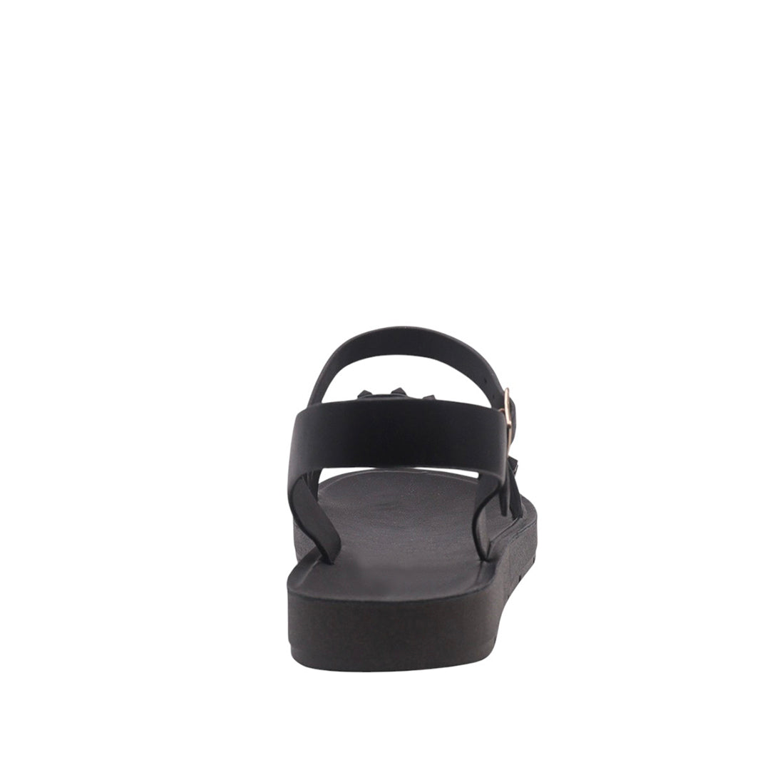 Sandalias Flats Annie Mirabella negro para Mujer