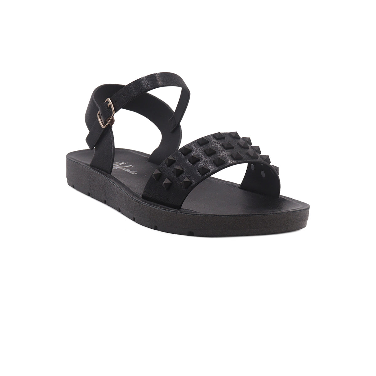 Sandalias Flats Annie Mirabella negro para Mujer