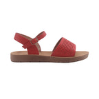 Sandalias Flats Mariana Mirabella rojo para Mujer