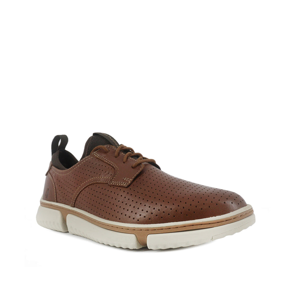 Zapatos Bennet perforado oxford cognac para Hombre