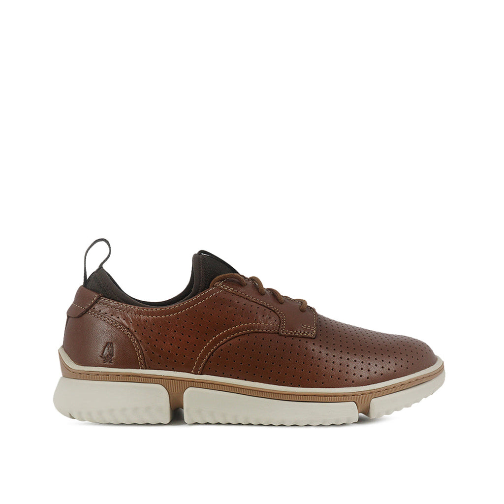 Zapatos Bennet perforado oxford cognac para Hombre