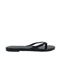 Sandalias flats Karen 1 negro para Mujer