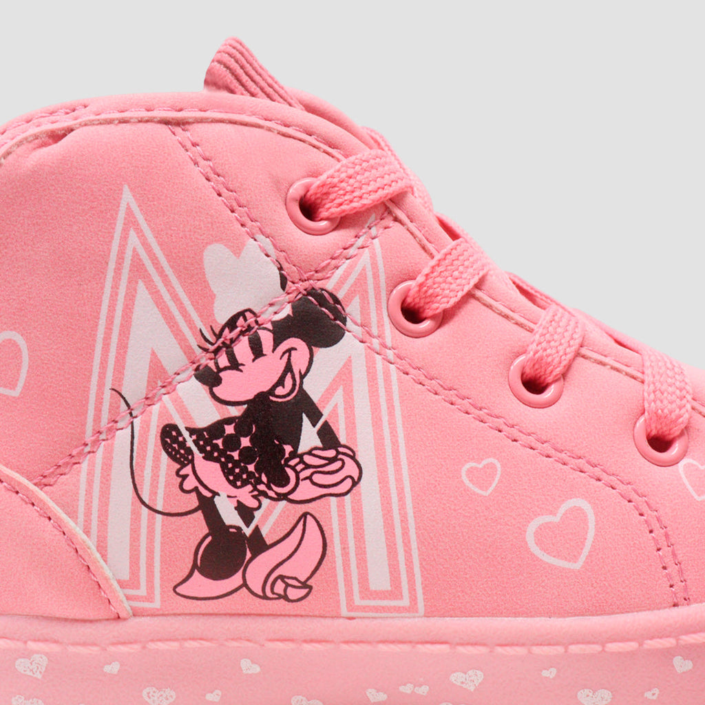 Botas Minnie Mouse rosado para niñas