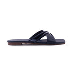 Sandalias Flats Karina Mirabella navy para Mujer