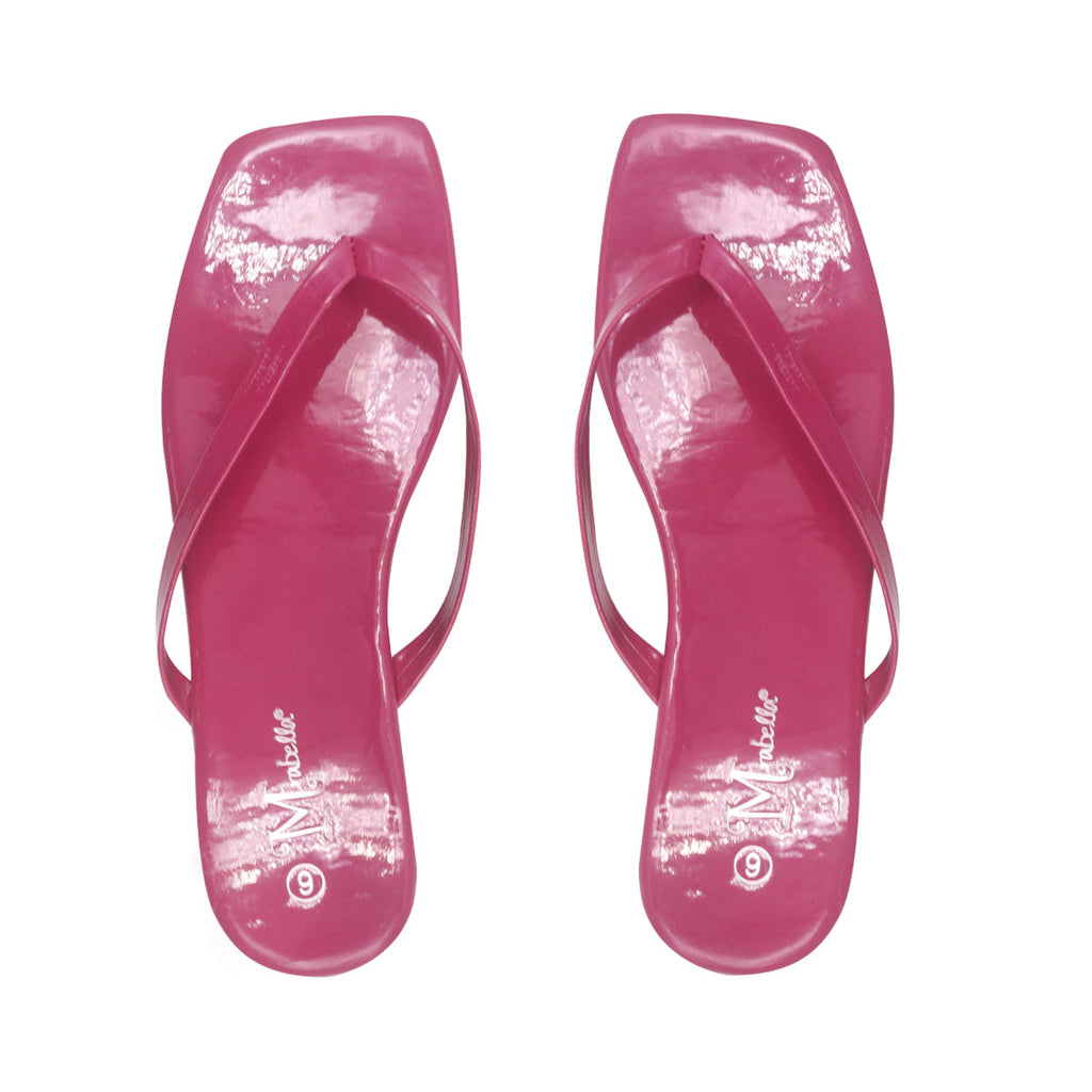 Sandalias  flats Karen sq rosado para Mujer