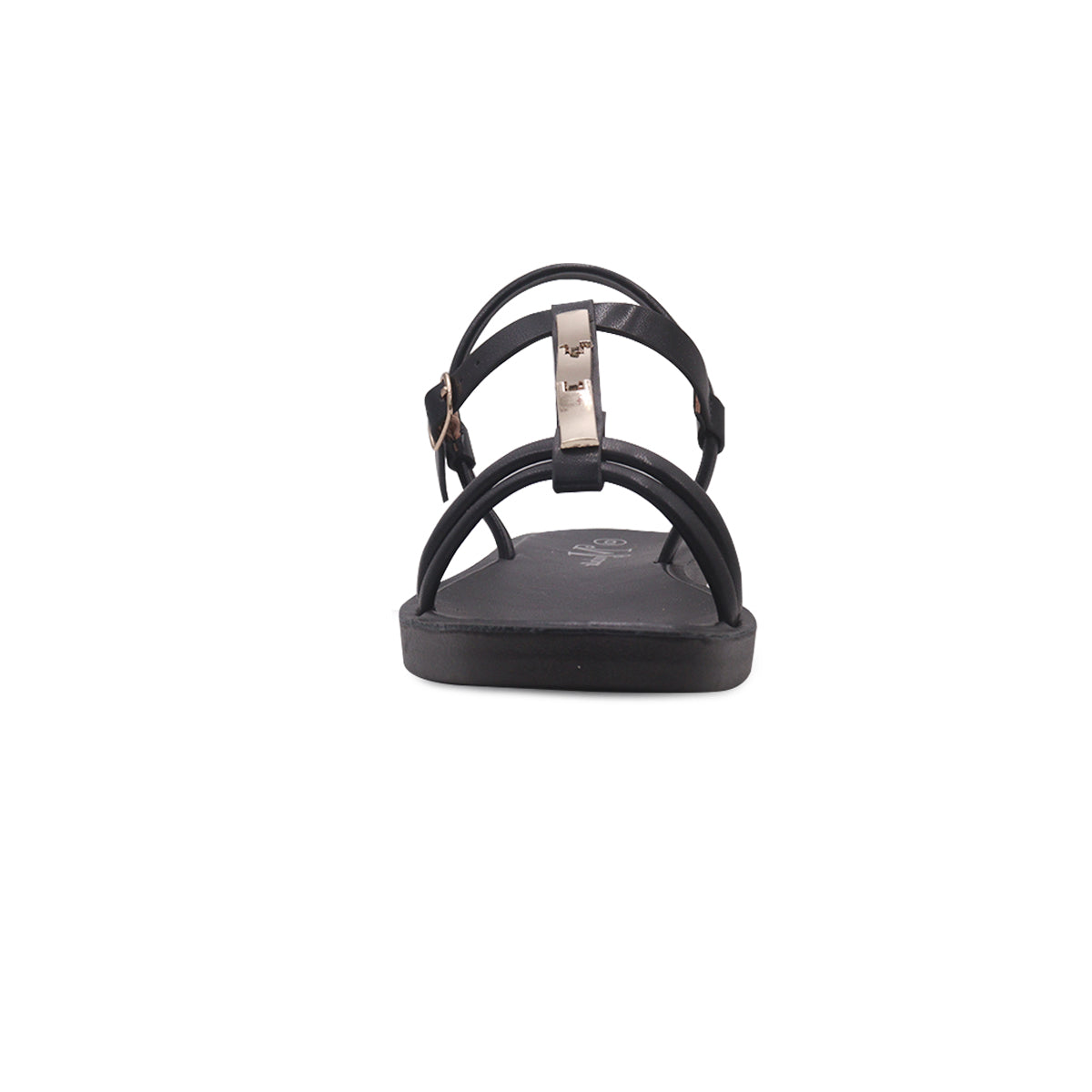 Sandalias Flats Ginger Mirabella negro para Mujer