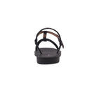 Sandalias Flats Ginger Mirabella negro para Mujer