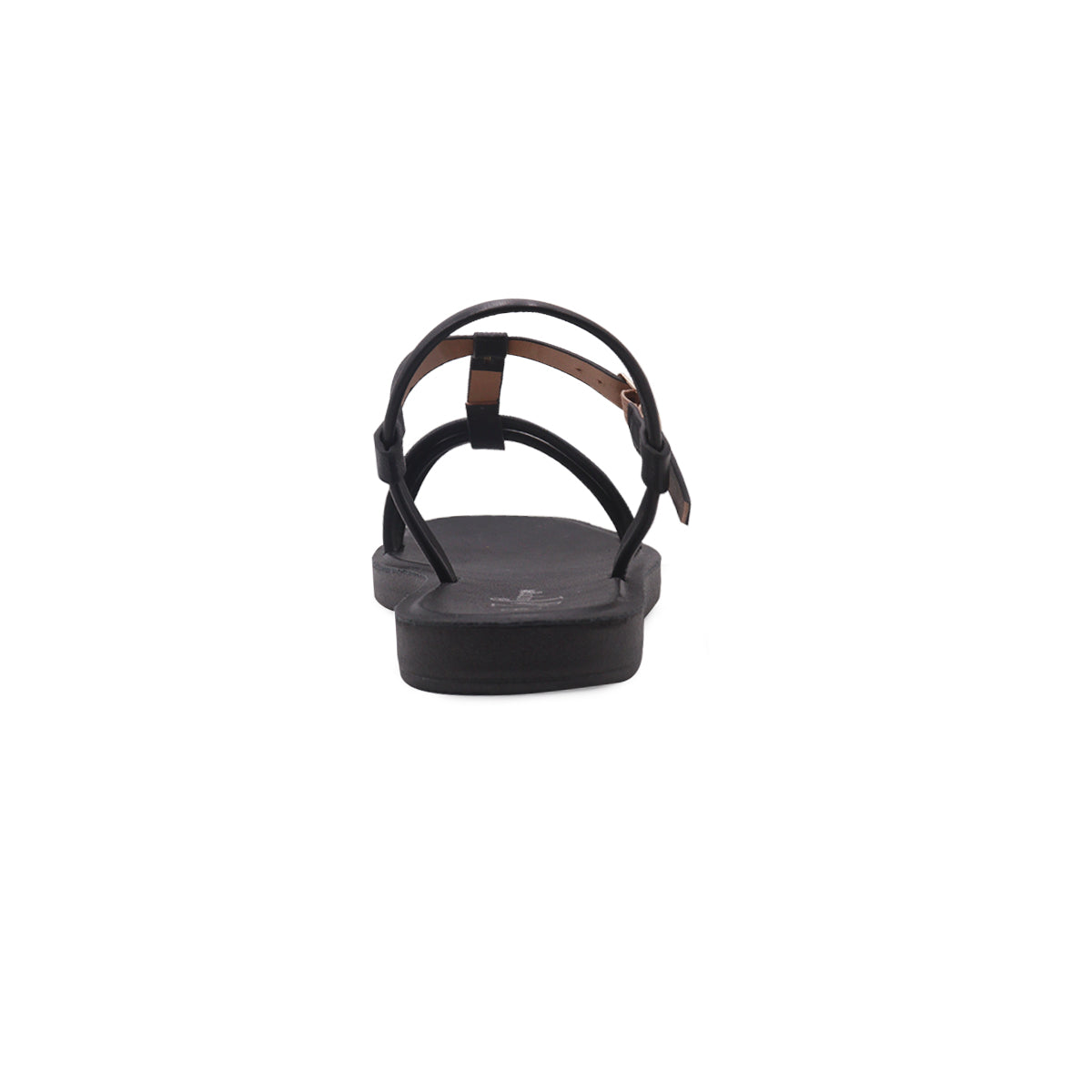 Sandalias Flats Ginger Mirabella negro para Mujer