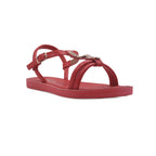 Sandalias Flats Ginger Mirabella rojo para Mujer