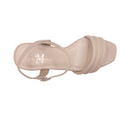 Sandalias Assani Mirabella beige para Mujer