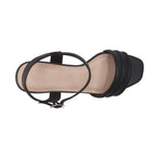 Sandalias Assani Mirabella negro para Mujer