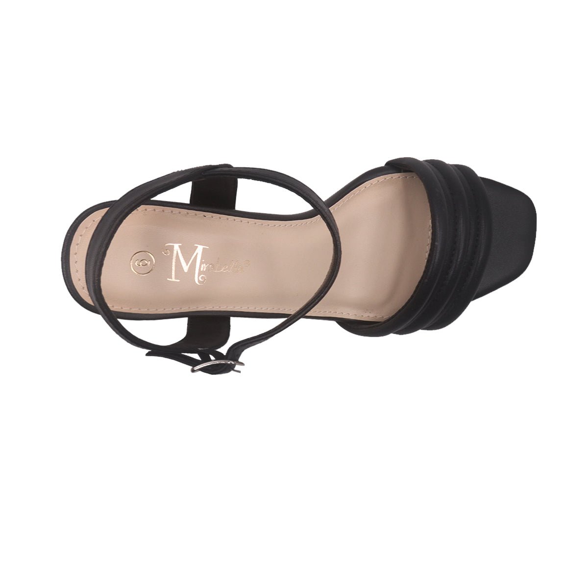 Sandalias Assani Mirabella negro para Mujer