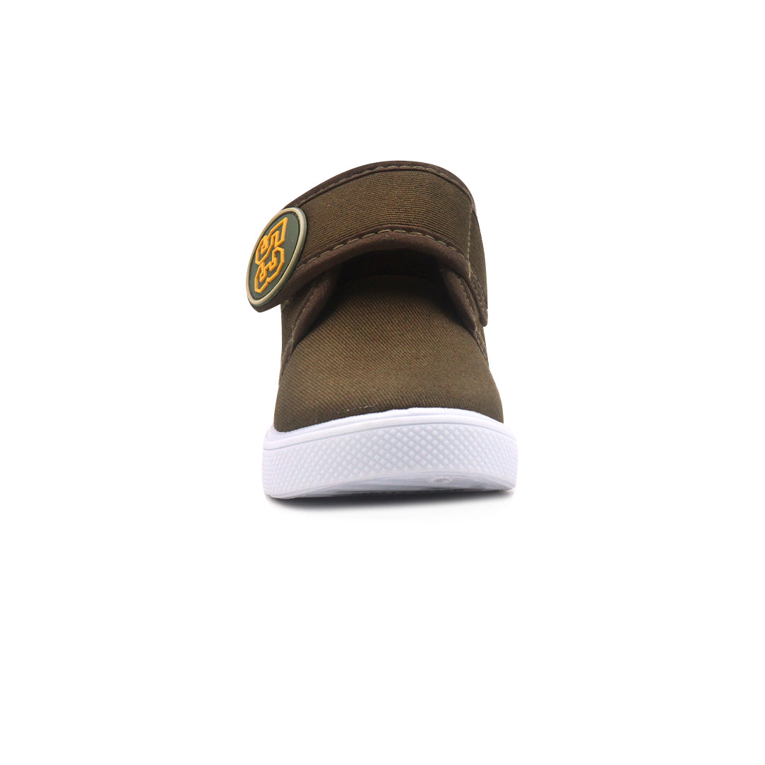 Zapatos canvas Smitty olivo para Infantes