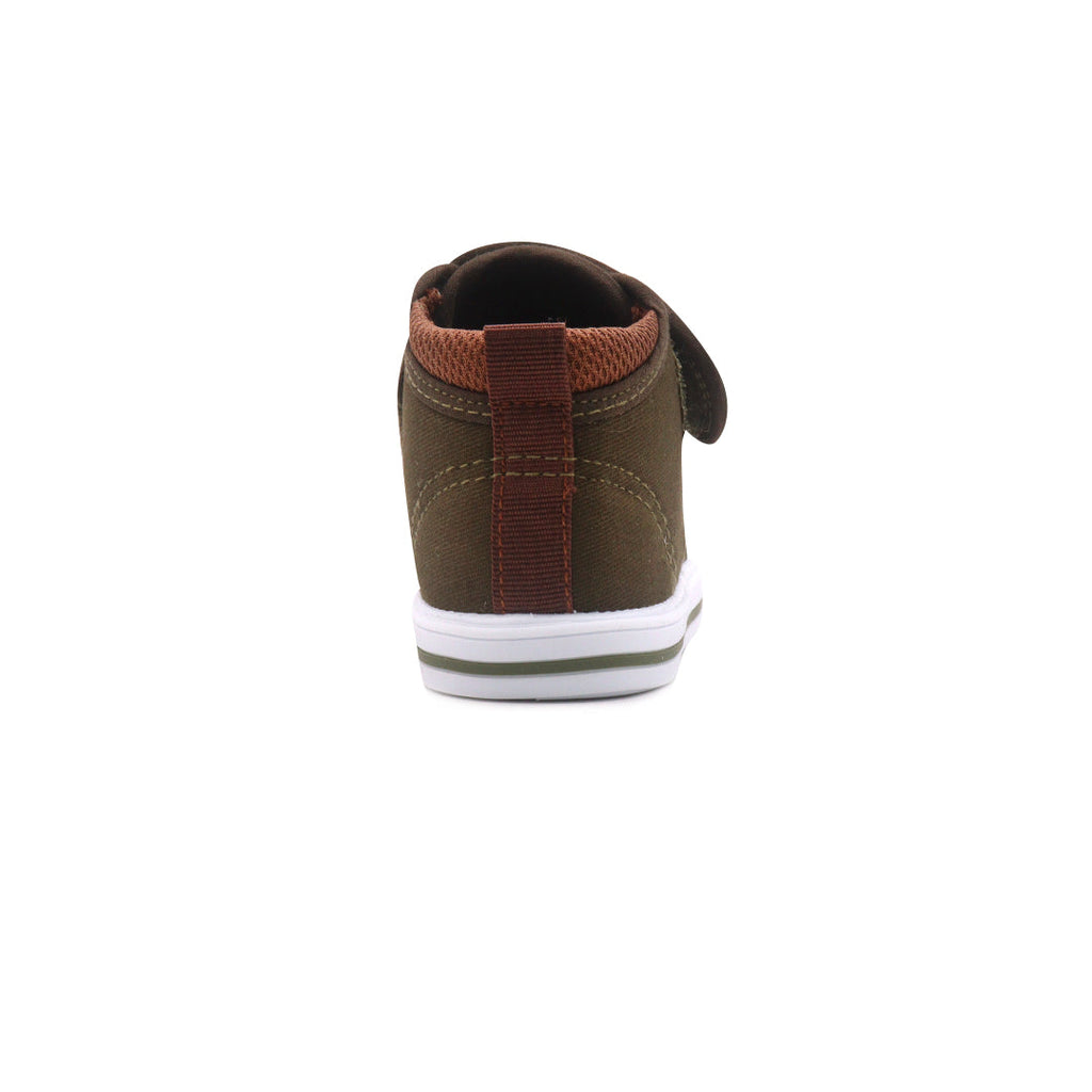 Zapatos canvas Smitty olivo para Infantes