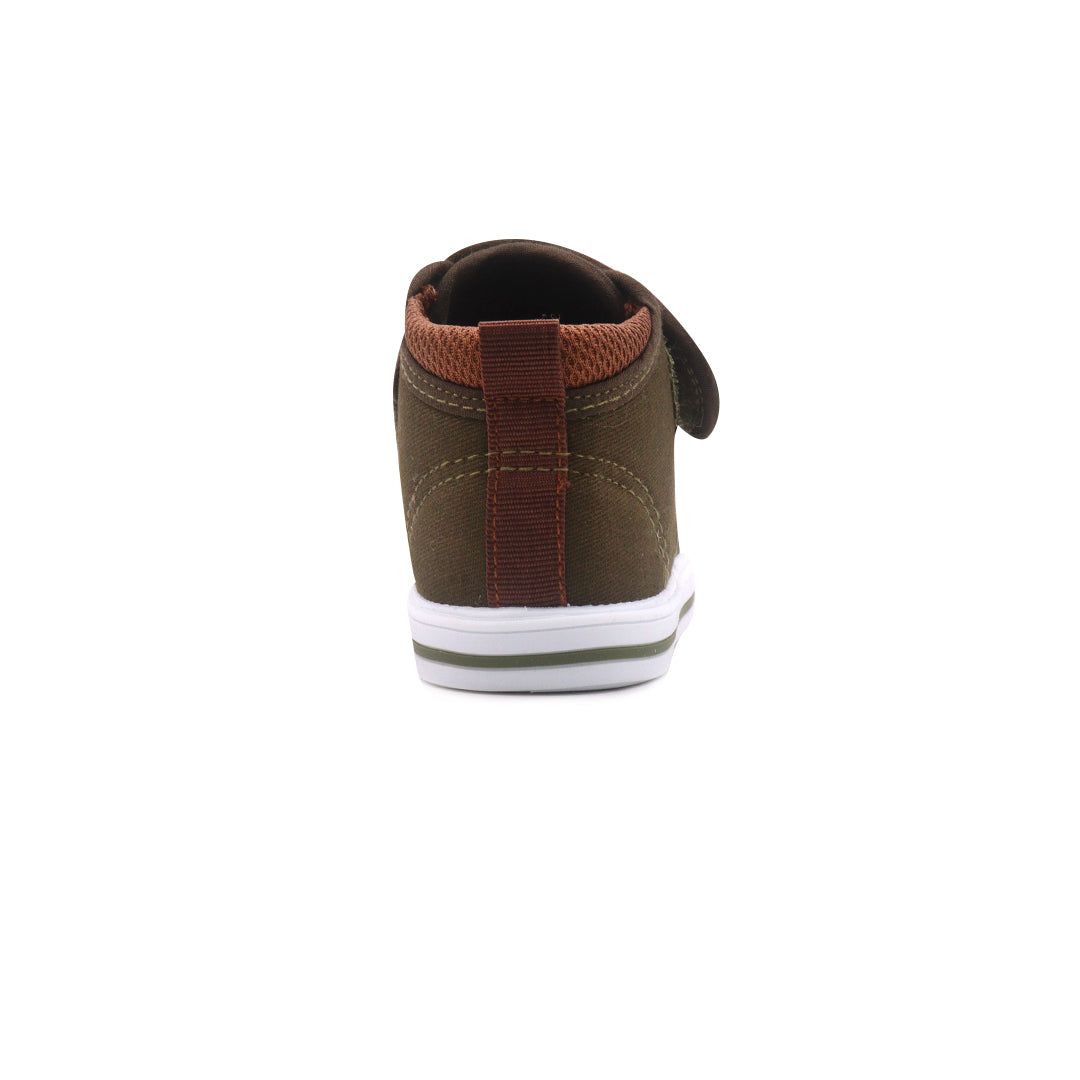 Zapatos canvas Smitty olivo para Infantes