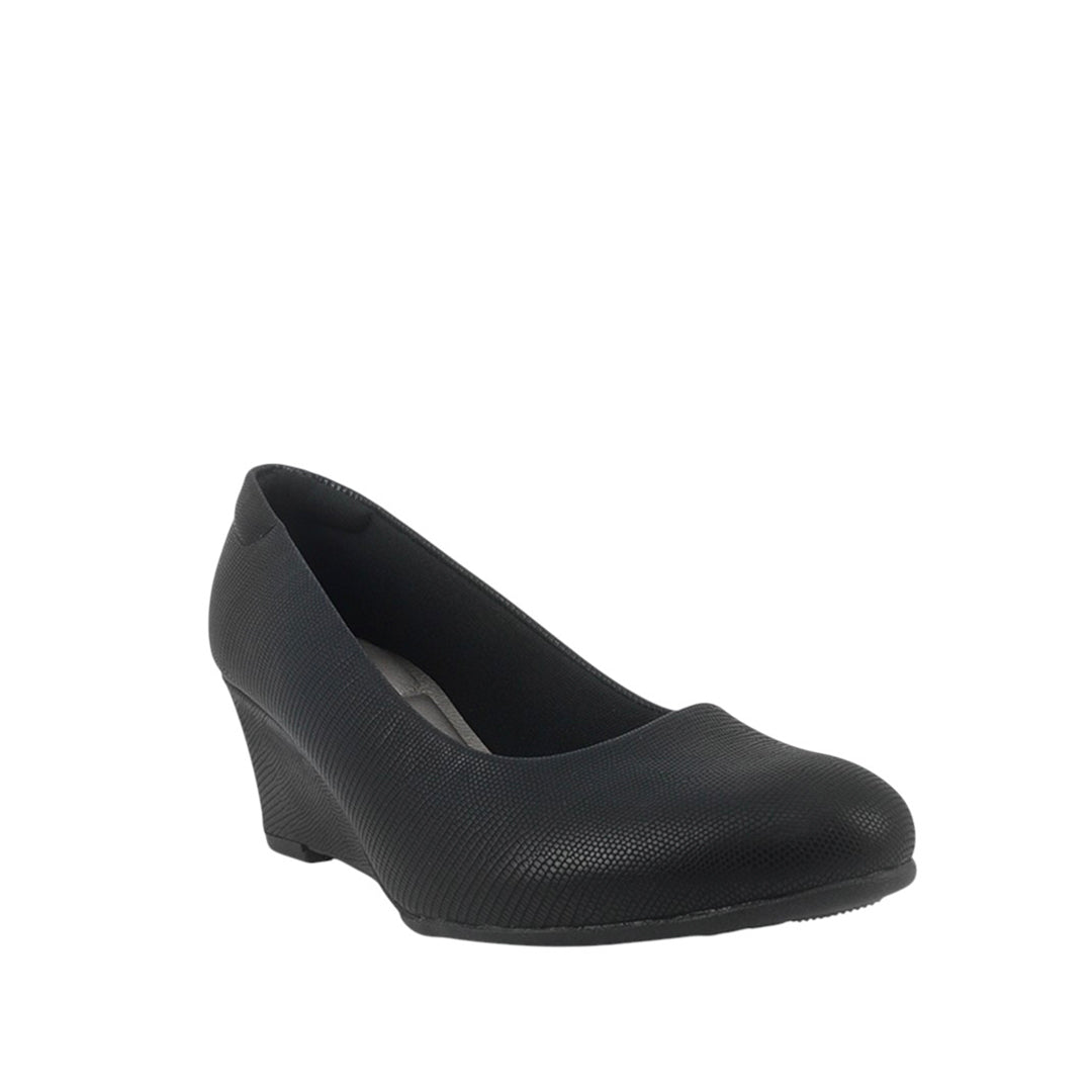 Zapatos de cuña Liz negro para Mujer