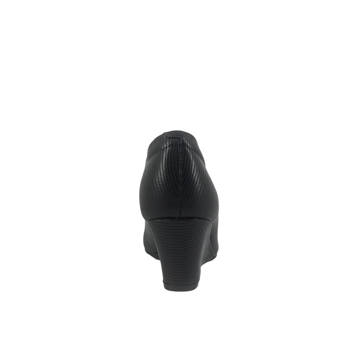 Zapatos de cuña Liz negro para Mujer