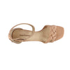 Sandalias de tacón Canddy para mujer color beige