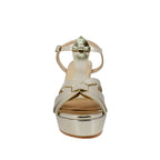 Sandalias Becka dorado para Mujer