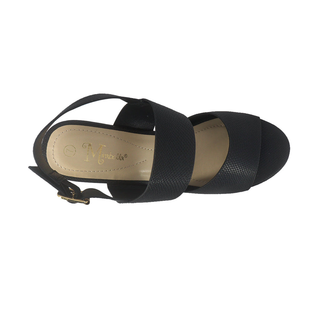 Sandalias Triny negro para Mujer